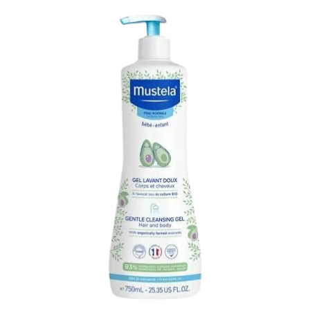MUSTELA DERMO LAVANTE GEL  750ML - 57438