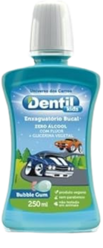 DENTIL KIDS LIQUIDO ENXAGUANTE BUCAL ZERO ALCOOL CARROS 250 ML x 1