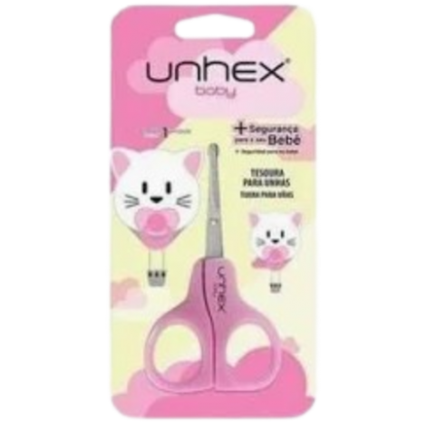 MERHEJE TESOURA DE UNHAS UNHEX BABY MIX MENINA x 1