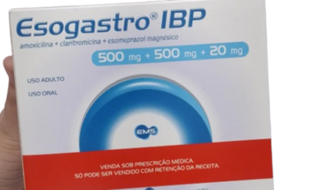 Esogastro IBP 500mg + 500mg + 20mg 56 cápsulas + 28 comprimidos + 42 comprimidos