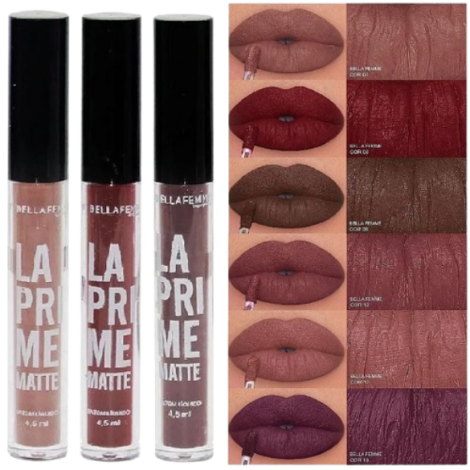 BELLA FEMME BATOM LIQUIDO PRIME MATTE NUDE BF 10031 4.5 ML x 1