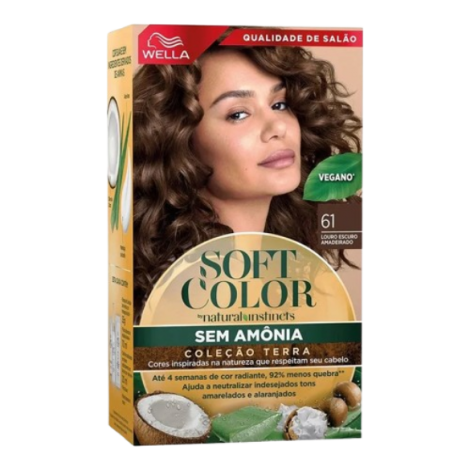 TINTA  SOFT COLOR 61  LOURO ESCURO MADEIRADO  - 57355