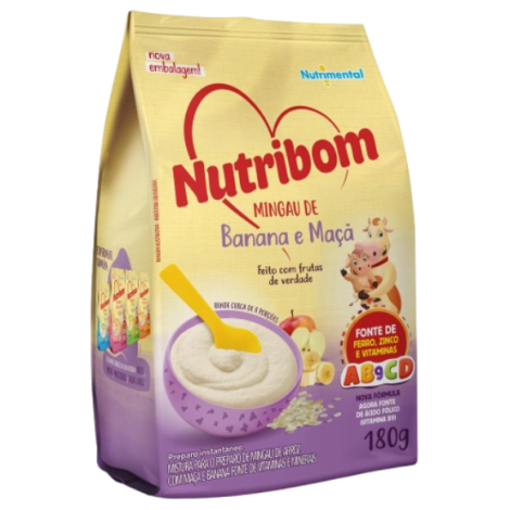 NUTRIBOM BANANA E MACA 180GR