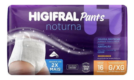 FR ROUPA HIGIFRAL PANTS G/XG  C/16  NOTURNA