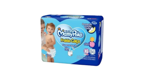 FRALDA MAMYPOKO JUMBO XG  CALCA AZUL 24UN
