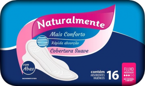 ABSORVENTE NATURALMENTE 16UND  SUAVE