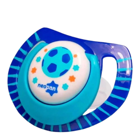 NEOPAN CHUPETA ORTODONTICA ESTAMPADA N1 AZUL ROBO REF 4816 x 1
