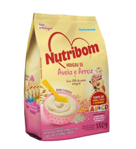 NUTRIBOM AVEIA E ARROZ 180GR