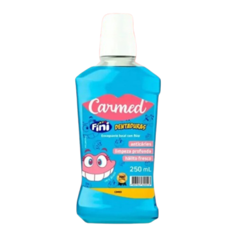 ENXAGUANTE BUCAL 250ML  CARMED DENTADURA