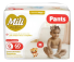 FRALDA MILI PANTS MEGA G C/60 UN