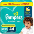 FRALDA PAMPERS CONFORTSEC  XXXG  44UN